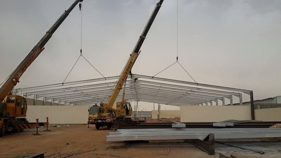 هناجر-22-1 هناجر العلياء وتركيب مستودعات