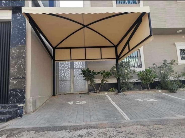 مظلات-وسواتر-18 مظلات قماش وسواتر المجمعه