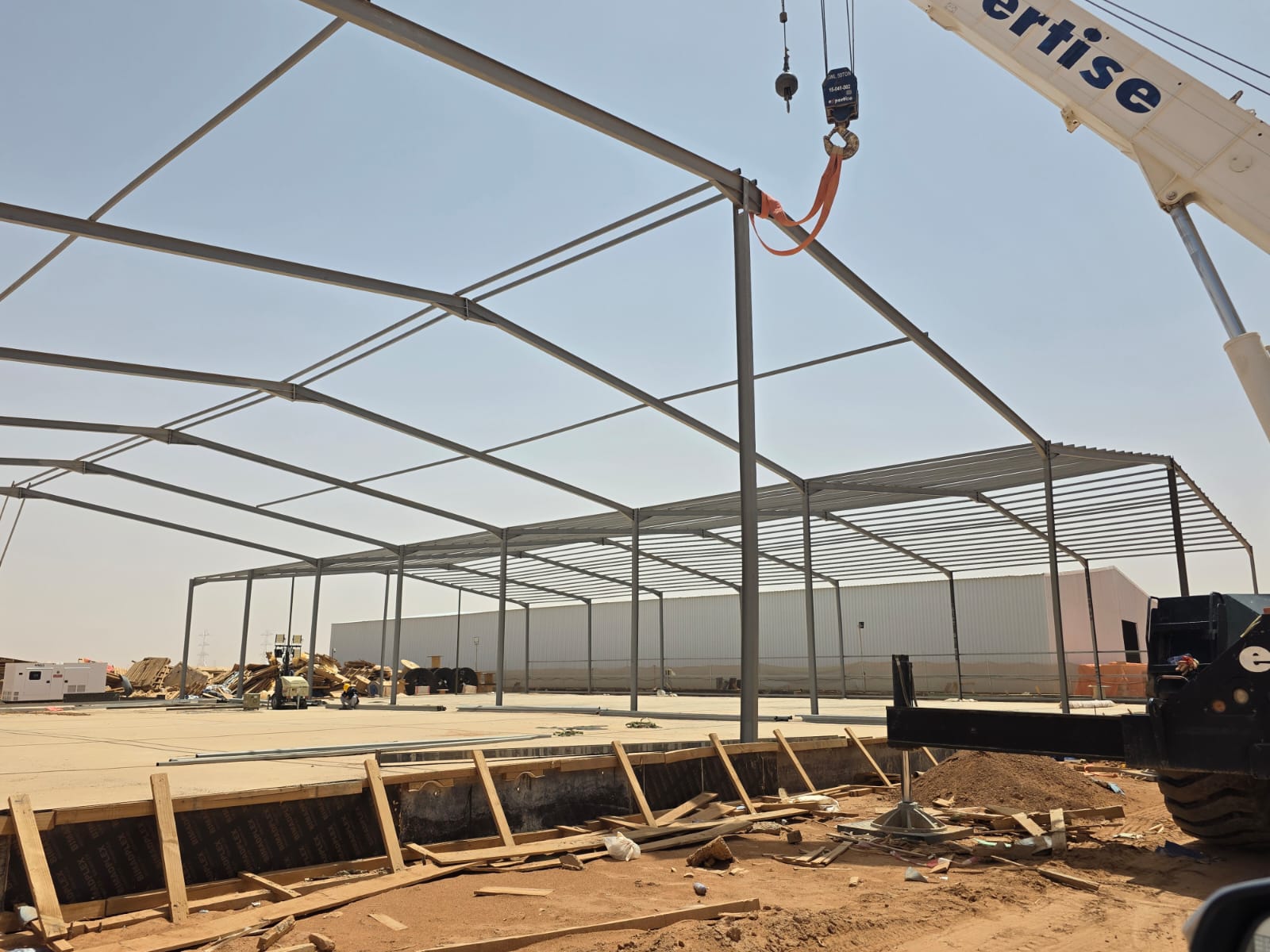 ورشة-تركيب-هنجر-الخرج